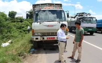 Đồng Nai: Phát hiện 2 xe quá tải mang biển xe quân đội giả