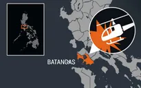 Rơi máy bay trực thăng ở Philippines, 8 người thương vong