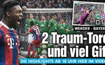 Đại thắng Bremen, Bayern tạo cách biệt 14 điểm