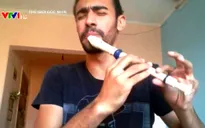 Màn trình diễn siêu "độc": Vừa beatbox, vừa thổi sáo