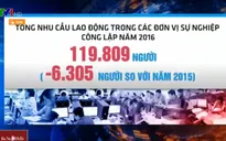 TP.HCM giảm hơn 6.300 biên chế trong năm 2016