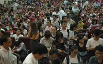 Thí sinh mệt nhoài sau 20 ngày chạy đua nộp, rút hồ sơ