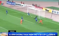 AFC Champions League: Bình Dương thua trận thứ 4