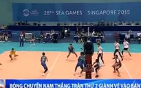 SEA Games 28: Đánh bại Campuchia, tuyển bóng chuyền Việt Nam vào bán kết