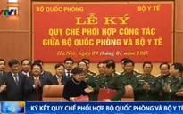 Bộ Quốc phòng và Bộ Y tế ký kết quy chế phối hợp công tác