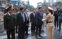 Công an Hà Nội ra quân đầu năm xuân Ất Mùi