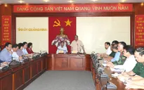 Phó Thủ tướng Nguyễn Xuân Phúc chỉ đạo phòng chống mưa lũ tại Quảng Ninh