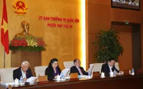 Ủy ban Thường vụ Quốc hội bàn thảo dự luật Trưng cầu ý dân