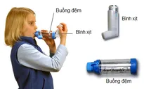 6 bước sử dụng bình xịt cắt cơn hen phế quản tại nhà