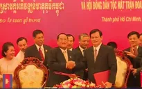 Hội đàm về tu bổ tượng đài hữu nghị Việt Nam - Campuchia