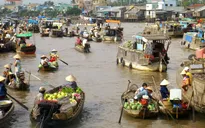 Ghé thăm chợ nổi - "đặc sản" nơi sông nước miền Tây