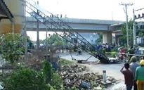 Dừng thi công công trình có cần cẩu rơi khiến 3 người chết