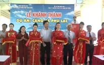 Phú Yên: Khánh thành cảng cá Phú Lạc