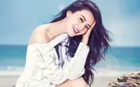 Cao Viên Viên đẹp mơ màng bên bờ biển