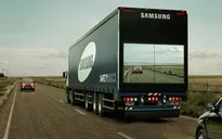 Samsung hé lộ bí mật về chiếc xe tải “trong suốt”