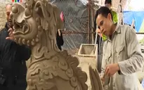Gặp nghệ sĩ phục dựng hình tượng nghê thuần Việt