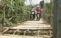Sơn La: Tử thần rình rập trên cầu treo Hát Lót