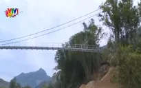 Tết đầu tiên có cầu treo của đồng bào vùng sâu vùng xa