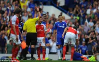 Điểm nhấn derby London: Arsenal tự thua kình địch Chelsea vì thẻ phạt