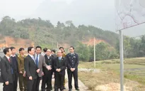 Bộ trưởng Bộ Công thương kiểm tra cửa khẩu Quốc tế Thanh Thủy