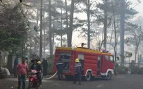 Hỏa hoạn lớn tại Viện nghiên cứu khoa học Tây Nguyên