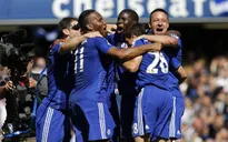 Terry hoan hỉ với chức vô địch của Chelsea