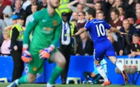 Hazard dứt điểm khéo hạ gục De Gea mở tỉ số cho Chelsea