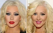 Christina Aguilera gây sốc với khuôn mặt phù nề