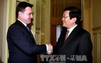Chủ tịch nước tiếp Thống đốc tỉnh Moscow, Liên bang Nga