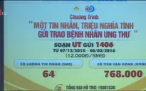 Phát động chiến dịch nhắn tin ủng hộ bệnh nhân ung thư nghèo