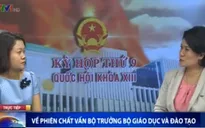 Bộ trưởng GD&ĐT nhận các câu hỏi “nóng” ngay đầu phiên chất vấn