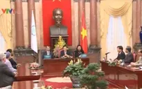 Chủ tịch nước Trương Tấn Sang tiếp Ban Chấp hành IPU