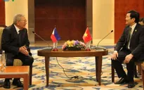 Chủ tịch nước Trương Tấn Sang tiếp Chủ tịch Hạ viện Philippines