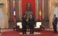 Chủ tịch nước Trương Tấn Sang tiếp Phó Thủ tướng Lào