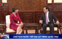 Chủ tịch nước tiếp Đại sứ các nước trình Quốc thư