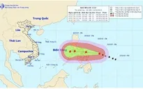 Xuất hiện siêu bão Melor hoạt động gần Biển Đông