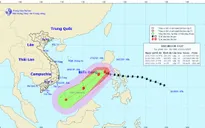 Bão Melor hướng về phía quần đảo Trường Sa