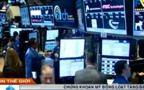 Chứng khoán Mỹ đồng loạt tăng điểm