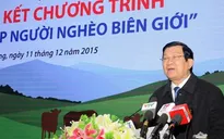 Tổng kết chương trình Bò giống giúp người nghèo biên giới