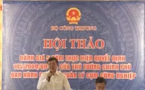 Công tác xúc tiến đầu tư vào cụm công nghiệp còn yếu