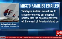Mảnh vỡ MH370 được tìm thấy, gia đình các nạn nhân bối rối