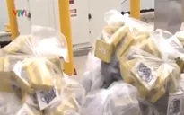 Bỉ: Phát hiện 1 tấn cocaine trôi trên biển