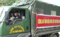 Công an tỉnh Điện Biên hỗ trợ bà con vùng lũ huyện Tuần Giáo