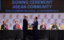 Lãnh đạo các nước hoan nghênh ASEAN ký tuyên bố thành lập Cộng đồng ASEAN