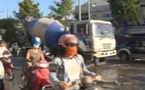 Triều cường gây ngập nhiều tuyến đường ở TP Cần thơ