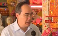 Ủy ban TƯ MTTQ Việt Nam chúc Tết đồng bào Khmer ở Trà Vinh
