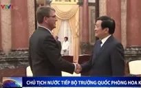 Chủ tịch nước tiếp Bộ trưởng Bộ Quốc phòng Hoa Kỳ