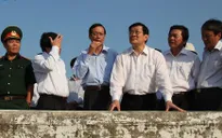 Chủ tịch nước Trương Tấn Sang thăm và làm việc tại Ninh Thuận