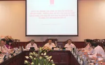 Chủ tịch nước Trương Tấn Sang làm việc với Ban cán sự Đảng bộ Tư pháp