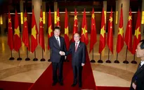 Chủ tịch Quốc hội Nguyễn Sinh Hùng hội kiến Tổng Bí thư, Chủ tịch Trung Quốc Tập Cận Bình